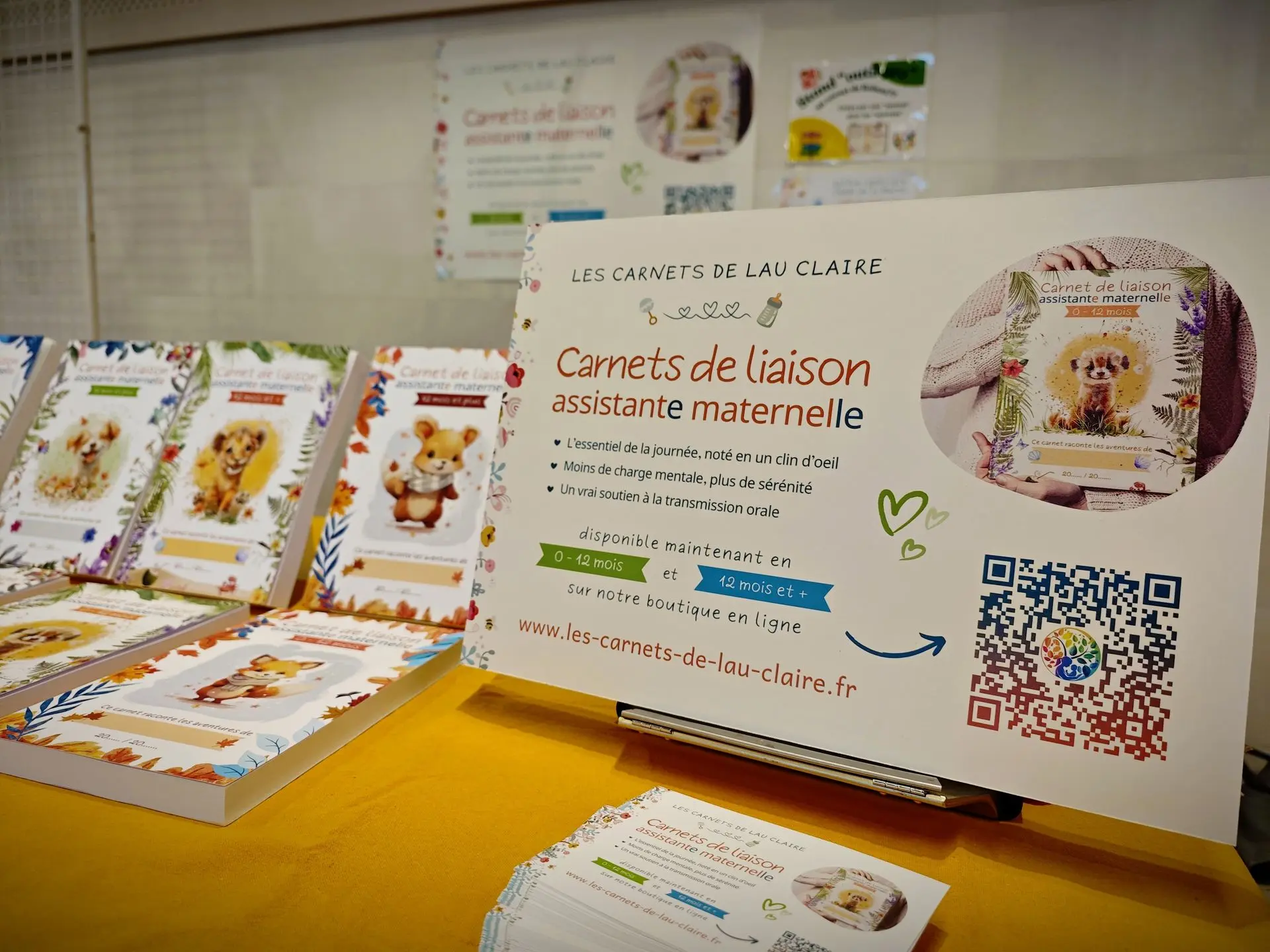 stand carnets liaison de lau claire